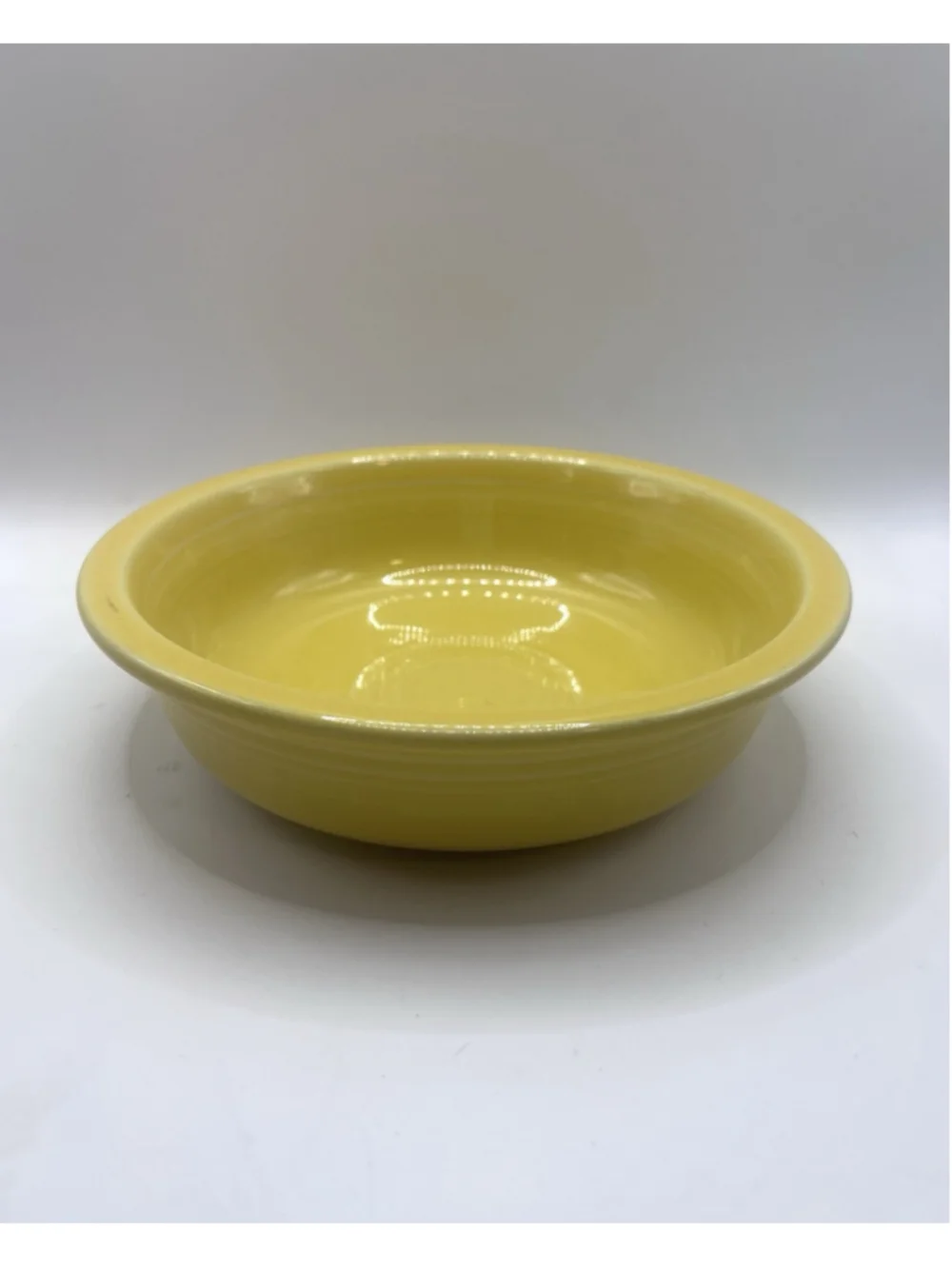 Fiestaware Sunflower Yellow Bowl Ceramic Stoneware Soup Cereal Salad 6 3/4”